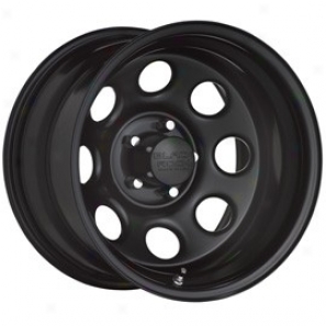 "black Rock Steel Move on ~s 997 Tpye 8 15x7"" 5x4.5 Bolt Pattern Back Spacing 4 1/4"""