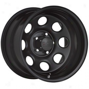 "black Rock Steel Wheel 997 Type 8 15x8"" 5x4.5 Bolt Pattern Remote Spacing 4 3/4"""