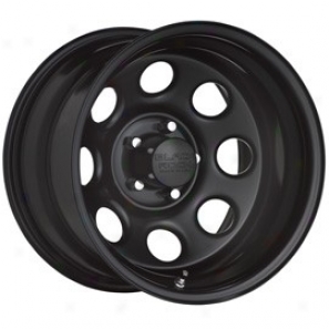 "black Rock Steel Wheel 997 Type 8 15x8"" 5x4.5 Bolt Pattern Back Spacing 3 3/4"""