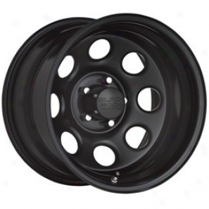 "black Rock Steel Wheel 997 Type 8 15x8"" 5x5.5 Sift Pattern Back Spacing 4"""