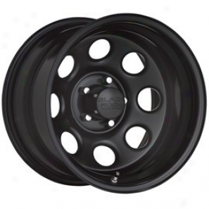 "blaci Rock Steel Whel 997 Type 8 16x8"" 5x5.5 Bolt Pattsrn Back Spacing 5"""