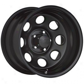 "black Rock Steel Wheel 997 Type 8 17x9"" 5x4.5 Bolt Pattern Back Spacing 5"""