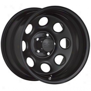 "black Rock Steel Wheel 997 Type 8 17x9"" 5x5 Bolt Pattern Back Spacing 5"""