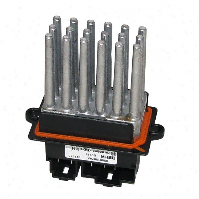 Blower Motor Resistor By the side of Auto Temp Control