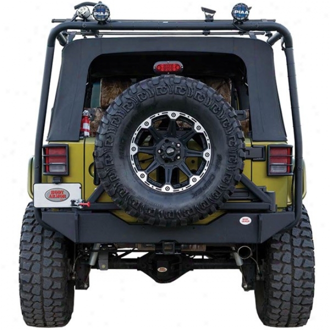 Body Defensive clothing Rear Bumper With Swing Arm Tire Carrier Kit