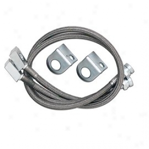 Brake Lines  Stainless Carburet of iron  Front 28 Inch Length