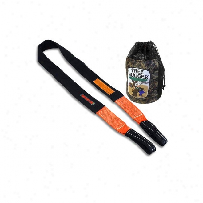 Bubba Rope, 16' Tree Hugger, B/s 58,000 Lbs., (black & Orange)