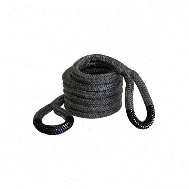 "bubba Rope, Extreme Bubba  ""gator-ized"", Size 2"" X 30', Black, Breaking Strength 131,500 Lbs."