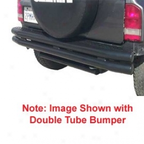 Calmini Single Tube Bumper With Hitch Plate (In the place of 2-door)