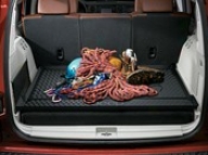 Cargo Area Tray Dark Khaki In the opinion of Jeep Logo