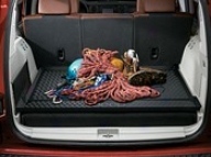 Cargo Area Tray Slate Gray With Jeep Logoo