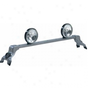 Carr Deluxe Light Bar, Titanium Silver