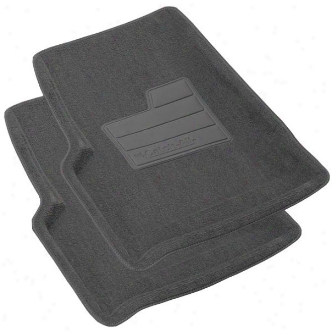 Catch-all Molded Floor Mat Front Charcoal