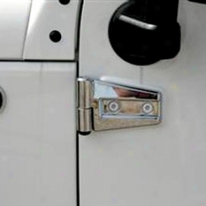 Chrome Hinge Covers