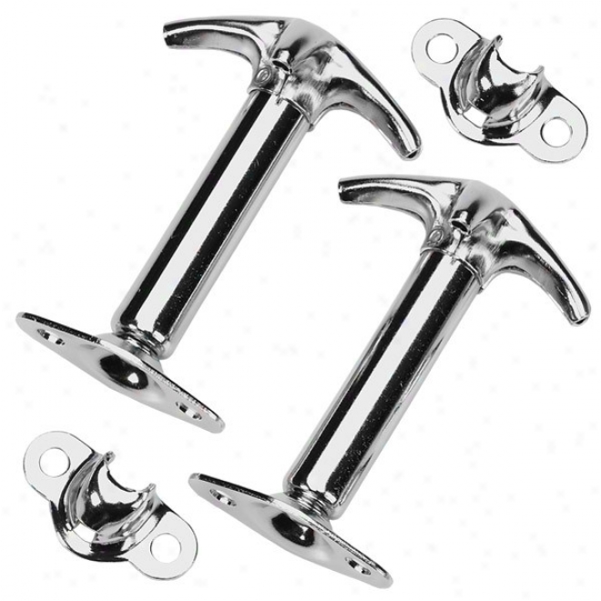 Chrome Hood Latch Kjt - Bestop