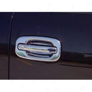 Chrome Stainless Steel Door Handle Covers