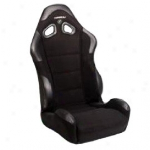 Cobreau Cr1 Reclining Seat Black Cloth Wide (pair)