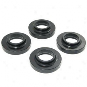 Coil Spring Isolator Set (front Or Rear .75 Lift) Black
