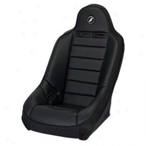 Corbeau Baja Ss Fixed Back Seat Black Vinyk W/black Cloth (pair)