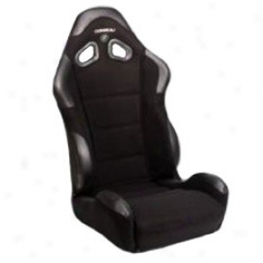 Corbeau Cr1 Reclining Seat Black Cloth (pair)