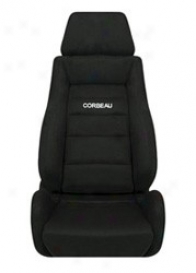 Corbeau Gts Ii Reclining Seat, Black Micro-suede (pair)