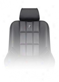 Corbeau Headrest Pair Black Vinyl (pair)