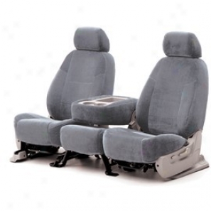 Coverking 3rd Row Seat Cover Velour Gray