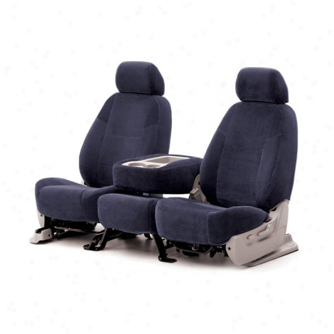 Coverking Front Non-reclining Bucket Velour Dark Blue