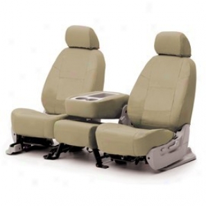 Coverking Middle Row Seat Cover Poly Cotton Tan