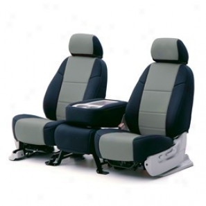 Coverking Rear Seat Cover Neoprene Gray/black