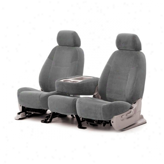 Coverking, Rear Solid Bench Seat Cover, Cordura-ballistic Gray