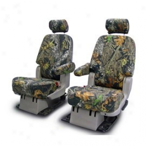 Coverking, Seat Cover, Rear 6040 Split Bench, (neoprene - Realtree)