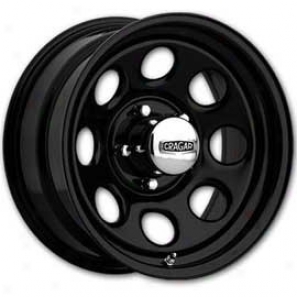 Cragar Wheels Series 397 Black Soft 8, 5x4.5 Bp, 16x8