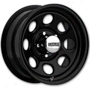 Cragar Wheels Series 397 Black Soft 8, 5x4.5 Bp, 15x8