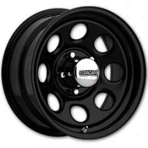 Cragar Wheels Series 397 Black Soft 8, 5x5.5 Bp, 15x8