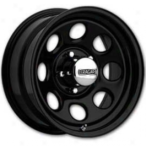 Cragar Wheels Series 397 Black Soft 8, 5x5.5 Bp, 15x7
