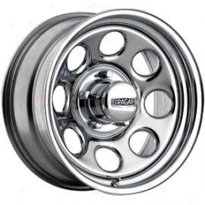 Cragar Wheels Series 398 Chrome Soft 8, 5x5.5 Bp, 15x7