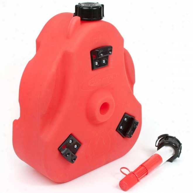 Daystar 2.5 Galloon Can Cam, Red, With Spout And Cap