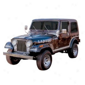 Decal Laredo Kit With Hood & Side Stripe-brown