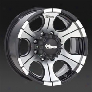 Dick Cepek  Dc-2 16x8 Gloss Black Machined