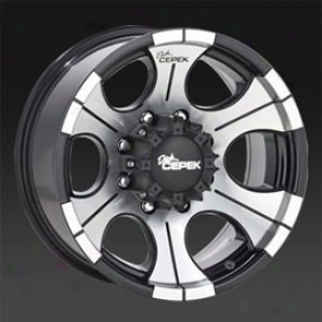 Dick Cepek Dc-2 16x8 Gloss Black Machined