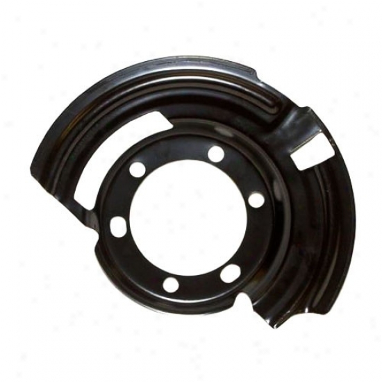 Disc Brake Dust Buckler, Passenger Side