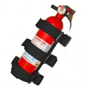 Fire Extinguisher Holder, Black