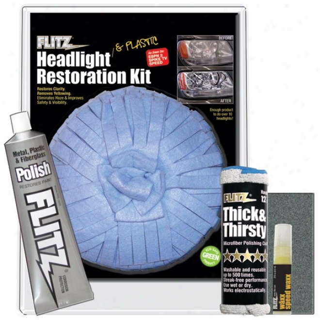 Flitz Headlight Restoration Kit