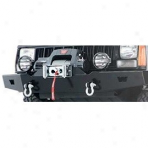 Front Bumper Without Grille Gua5ds, Black