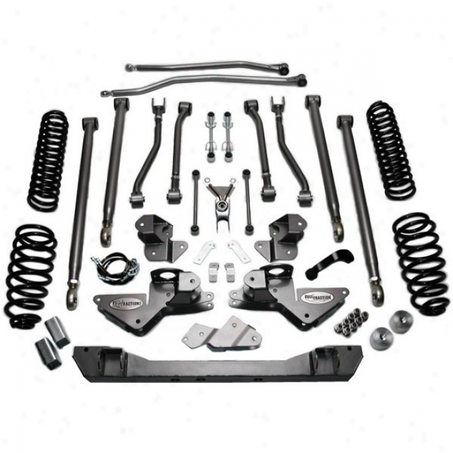 Full Traction  4'' Long Arm Suspension System, Without Shocks