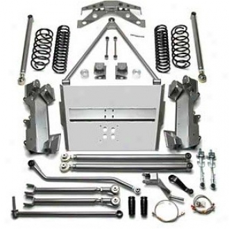 Comprehensive Traction 6'' Long Arm Suspension System, Free from Shocks