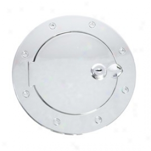 Gas Hatch Cover Locking Note Style Polished Aluminum