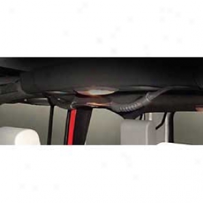 Grab Handle, Dual Center Roll Bar Black