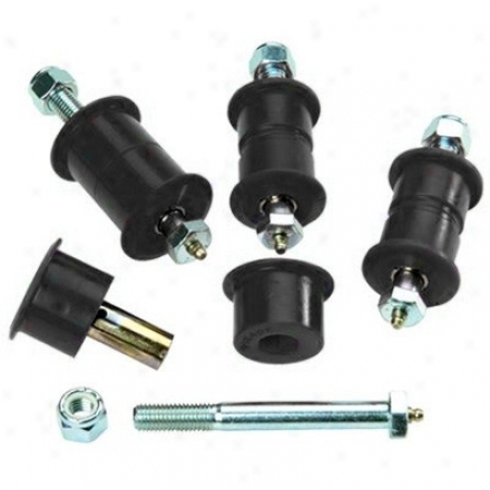 Greaseable Bolt & Bushing Kit Front Shackles Only